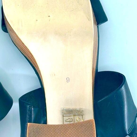 JEFFREY CAMPBELL Ammaly Black Slingback Platform Block Heel Sandal
 sz 9 - Picture 9 of 12